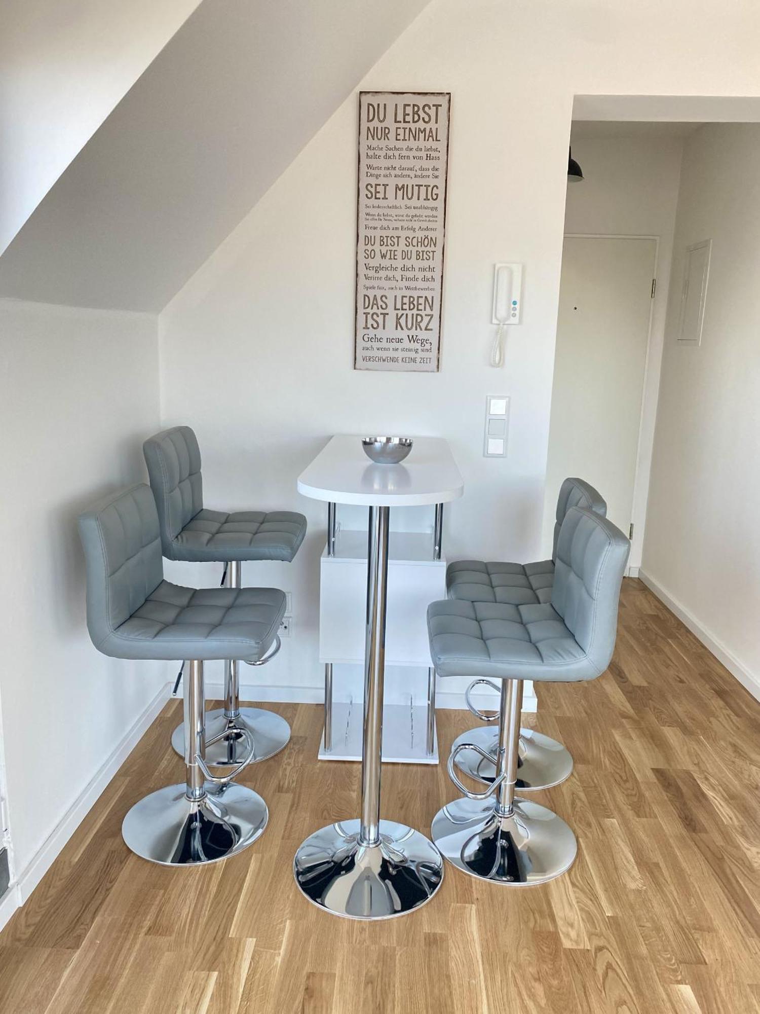 Schoenes Erwachen Im Frankfurter Penthouse Fráncfort del Meno Exterior foto