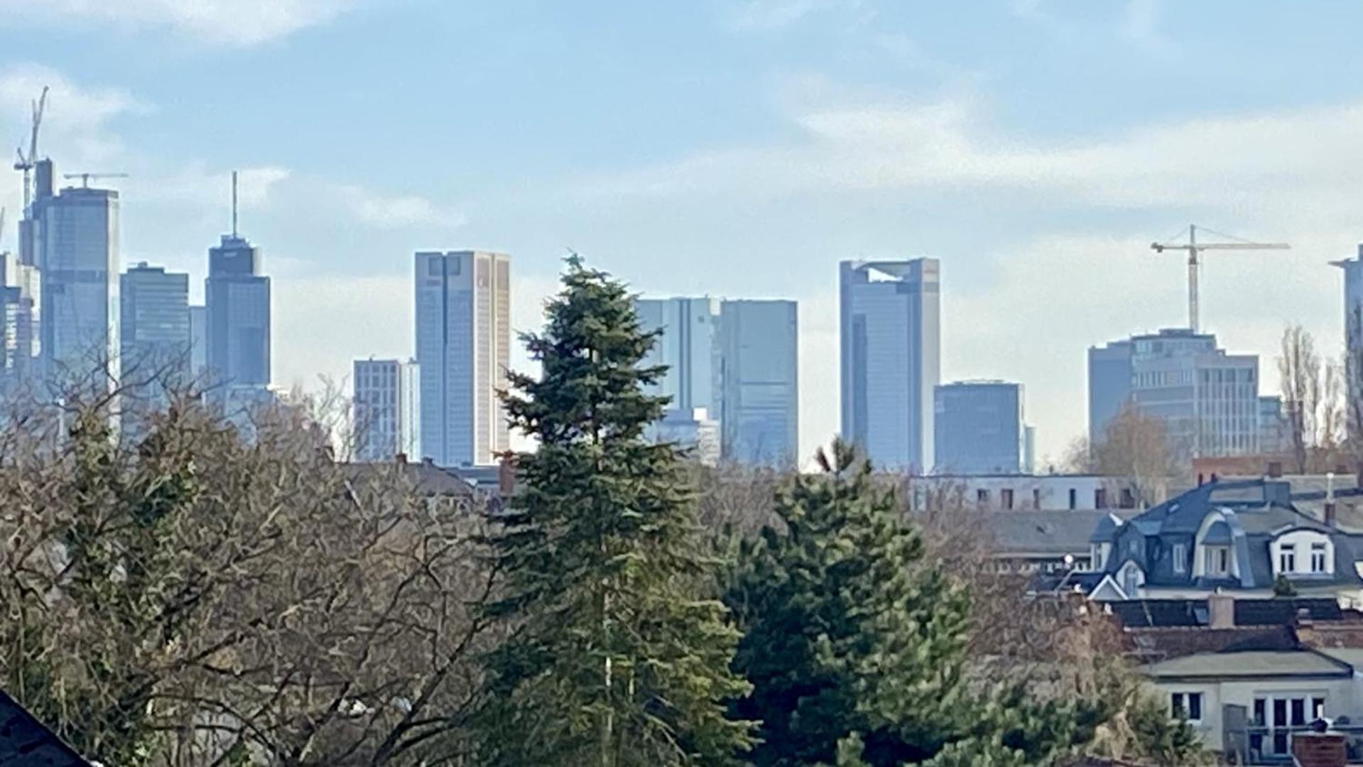 Schoenes Erwachen Im Frankfurter Penthouse Fráncfort del Meno Exterior foto