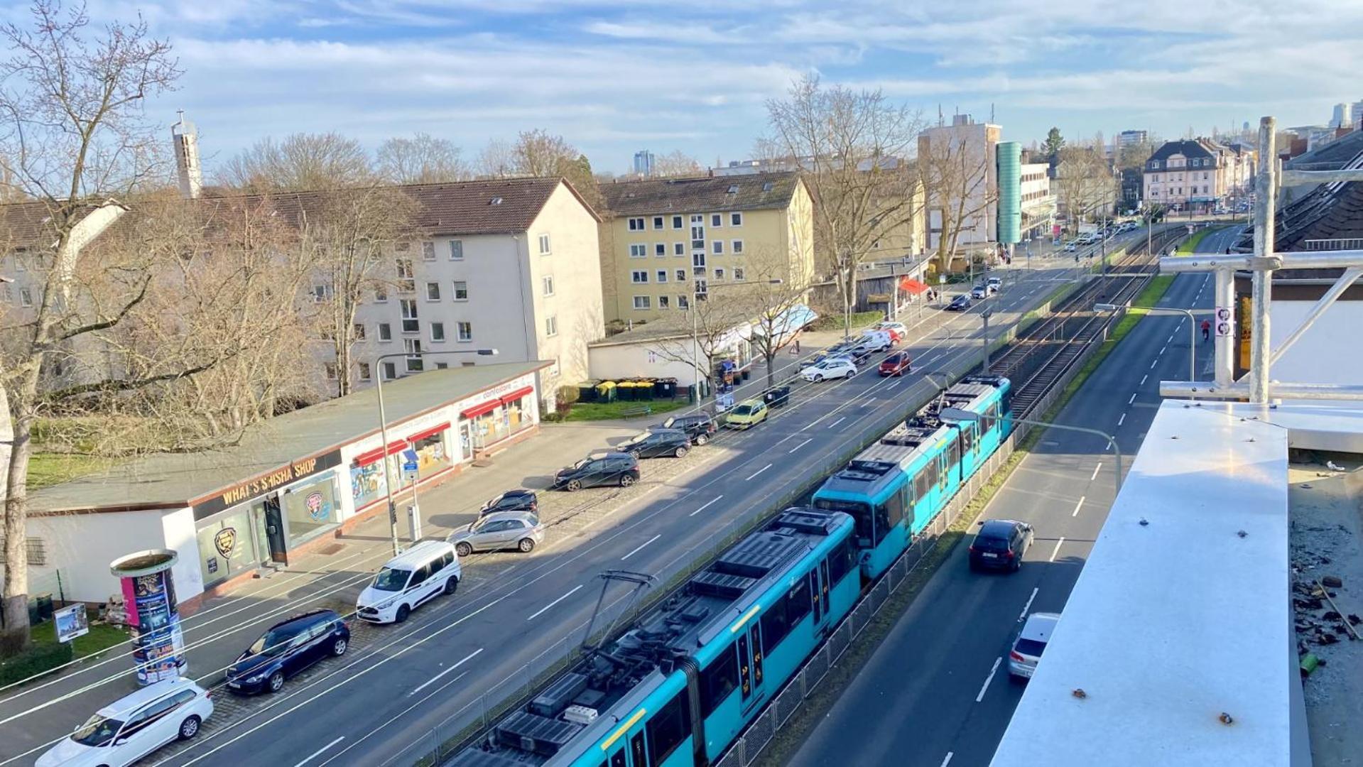Schoenes Erwachen Im Frankfurter Penthouse Fráncfort del Meno Exterior foto