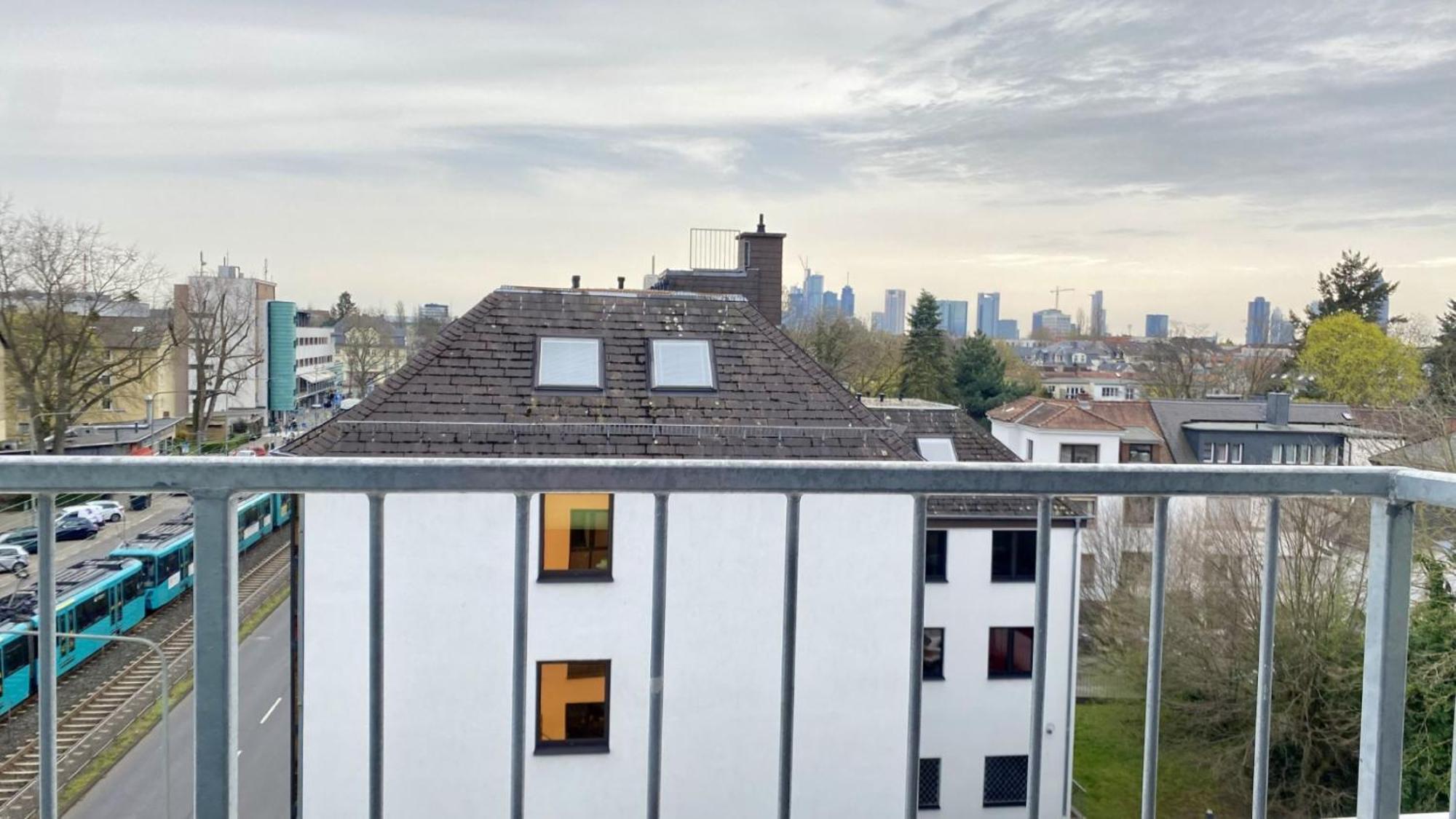 Schoenes Erwachen Im Frankfurter Penthouse Fráncfort del Meno Exterior foto