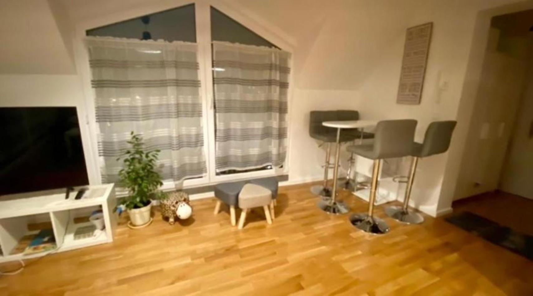 Schoenes Erwachen Im Frankfurter Penthouse Fráncfort del Meno Exterior foto